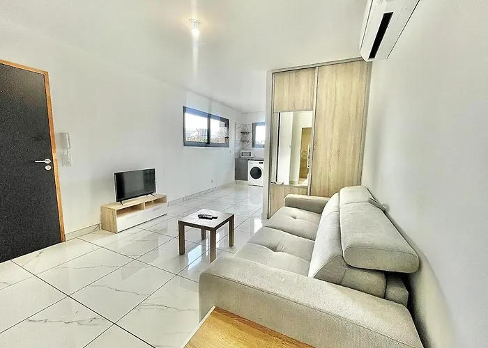 Design, New Studio, Air Conditioning, Parking Argeles-sur-Mer