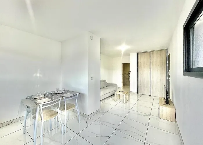 Design, New Studio, Air Conditioning, Parking Apartment Argeles-sur-Mer